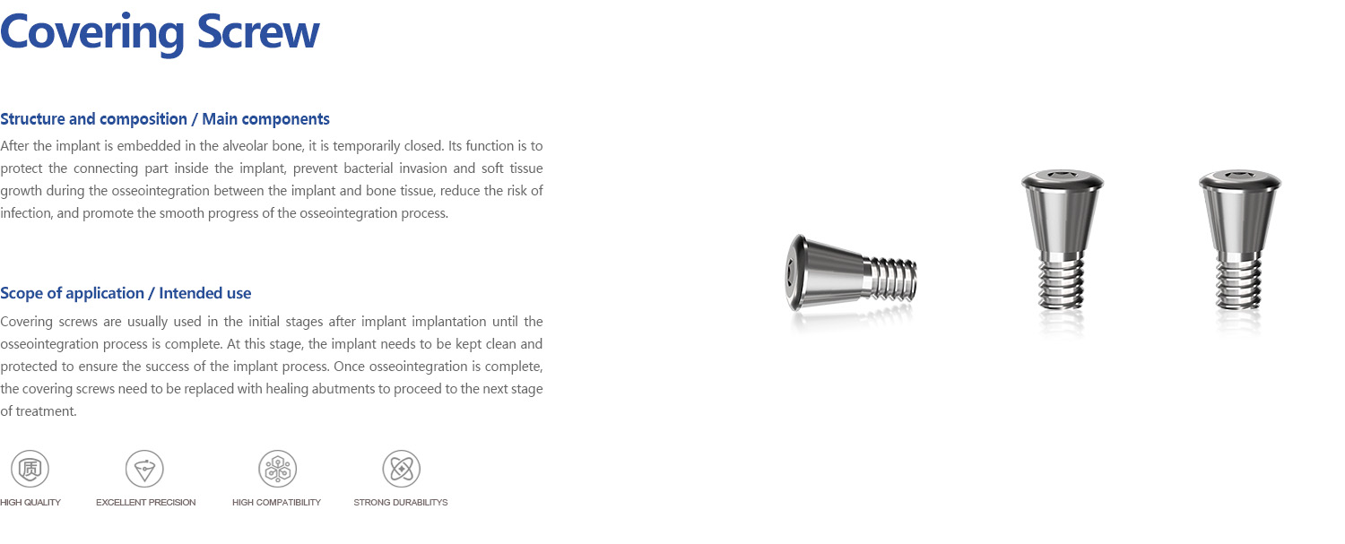 Covering Screw