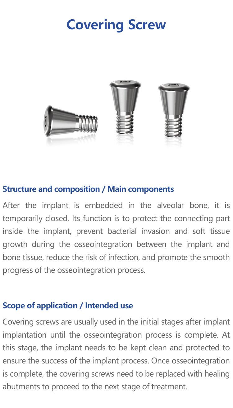 Covering Screw