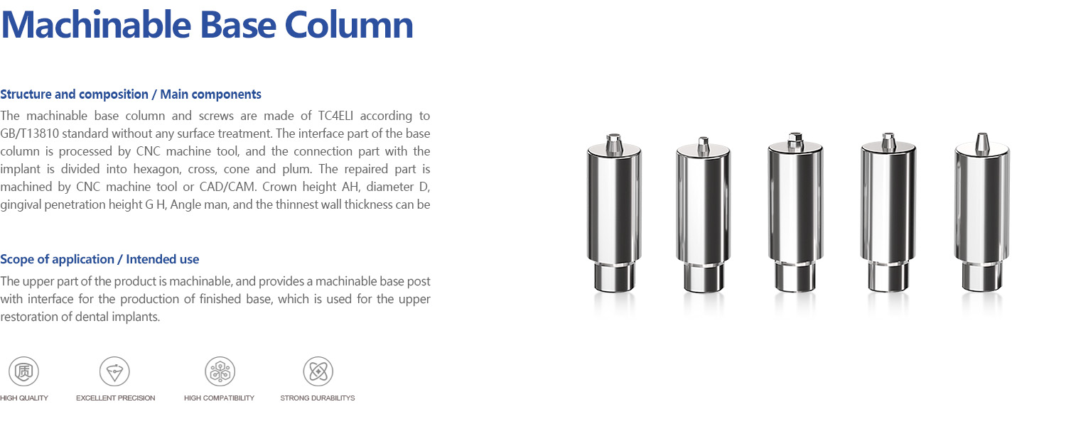 Machinable Base Column