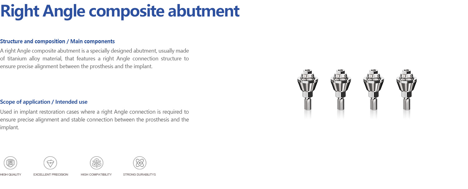 Right Angle composite abutment