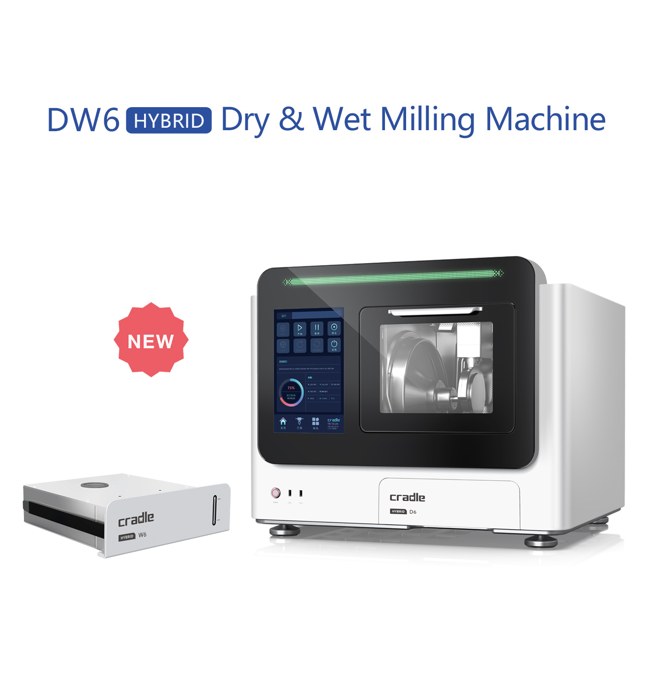 Credle DW6 HYBRID   Dry & Wet Milling Machine