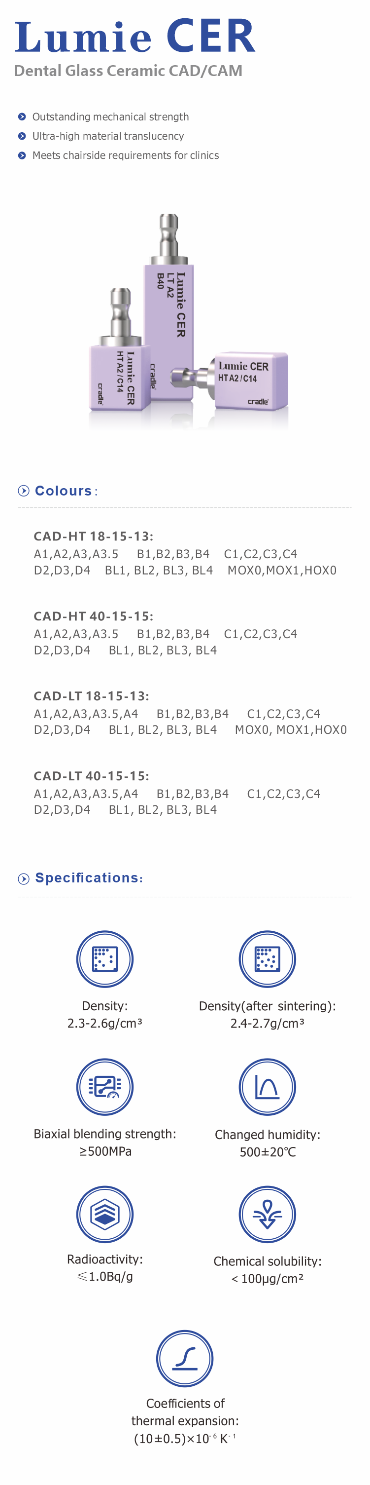 Lumie CER  Glass Ceramic 